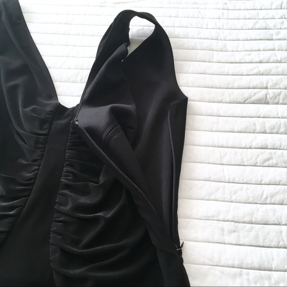 Laundry Shelli Segal Black Sleeveless Dress Sz 8P - Picture 6 of 8